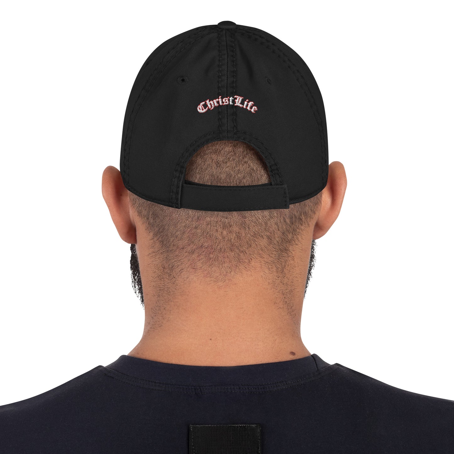 Distressed Christ Life Dad Hat