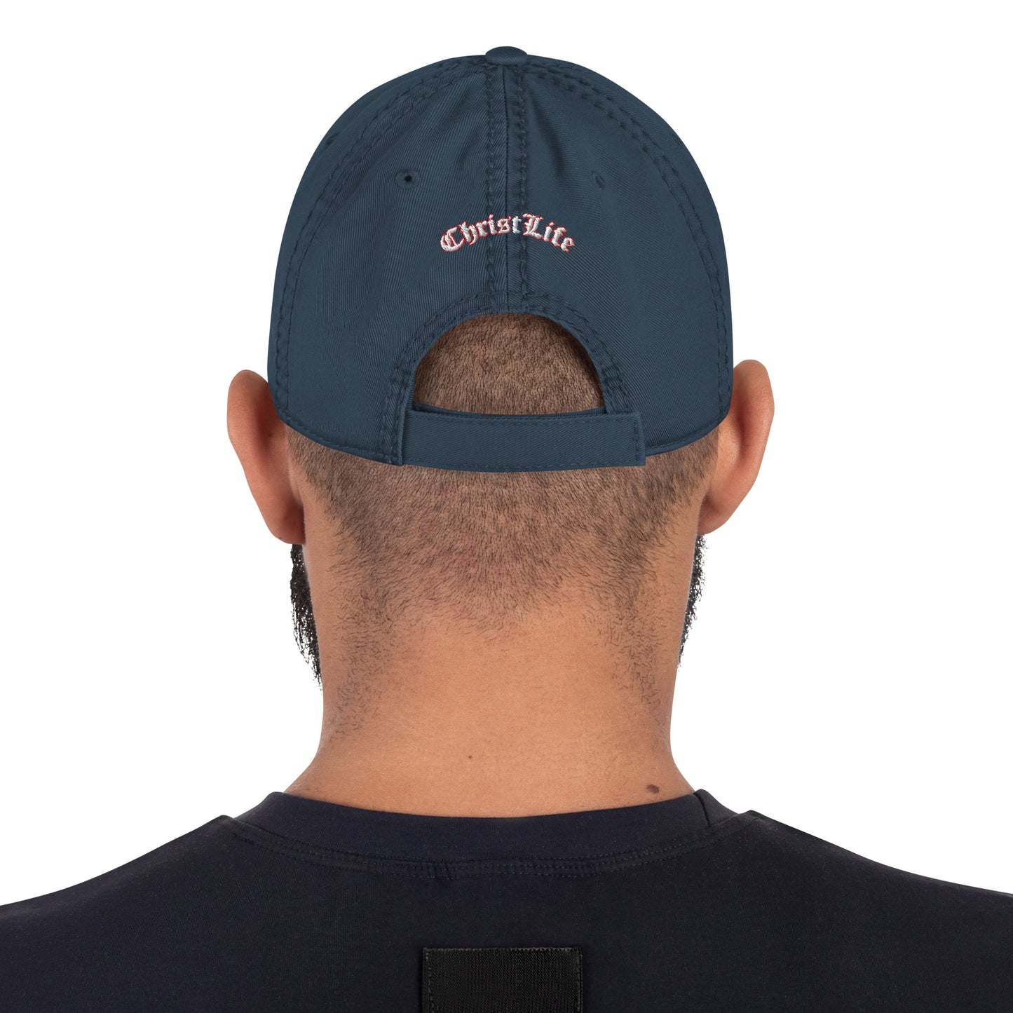 Distressed Christ Life Dad Hat