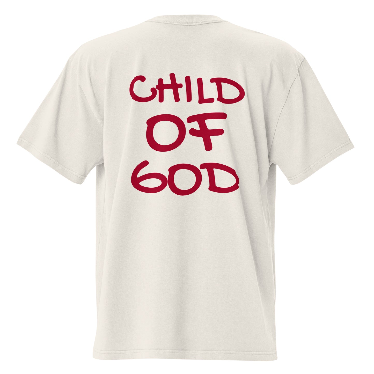 Oversized Child Of God faded t-shirt