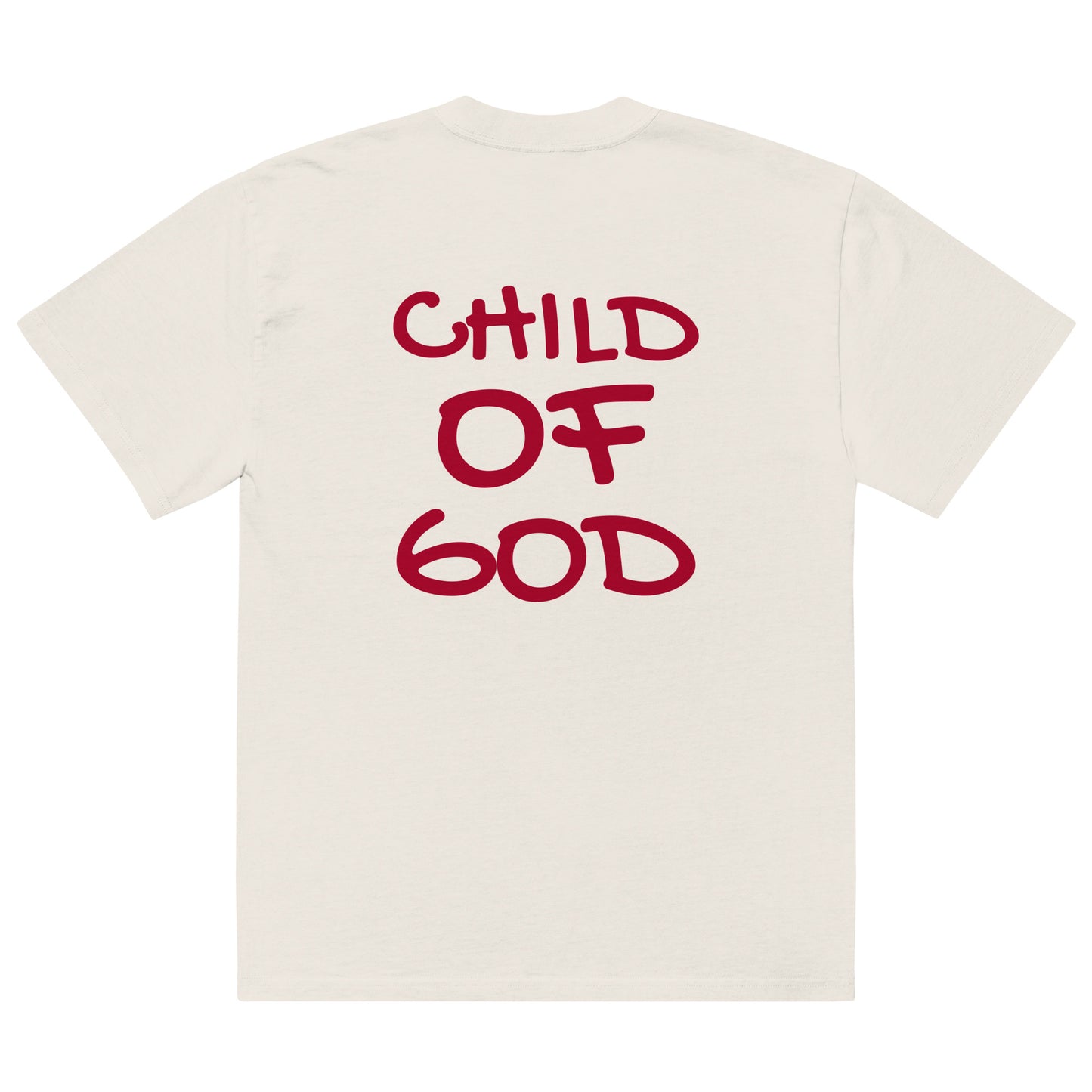 Oversized Child Of God faded t-shirt