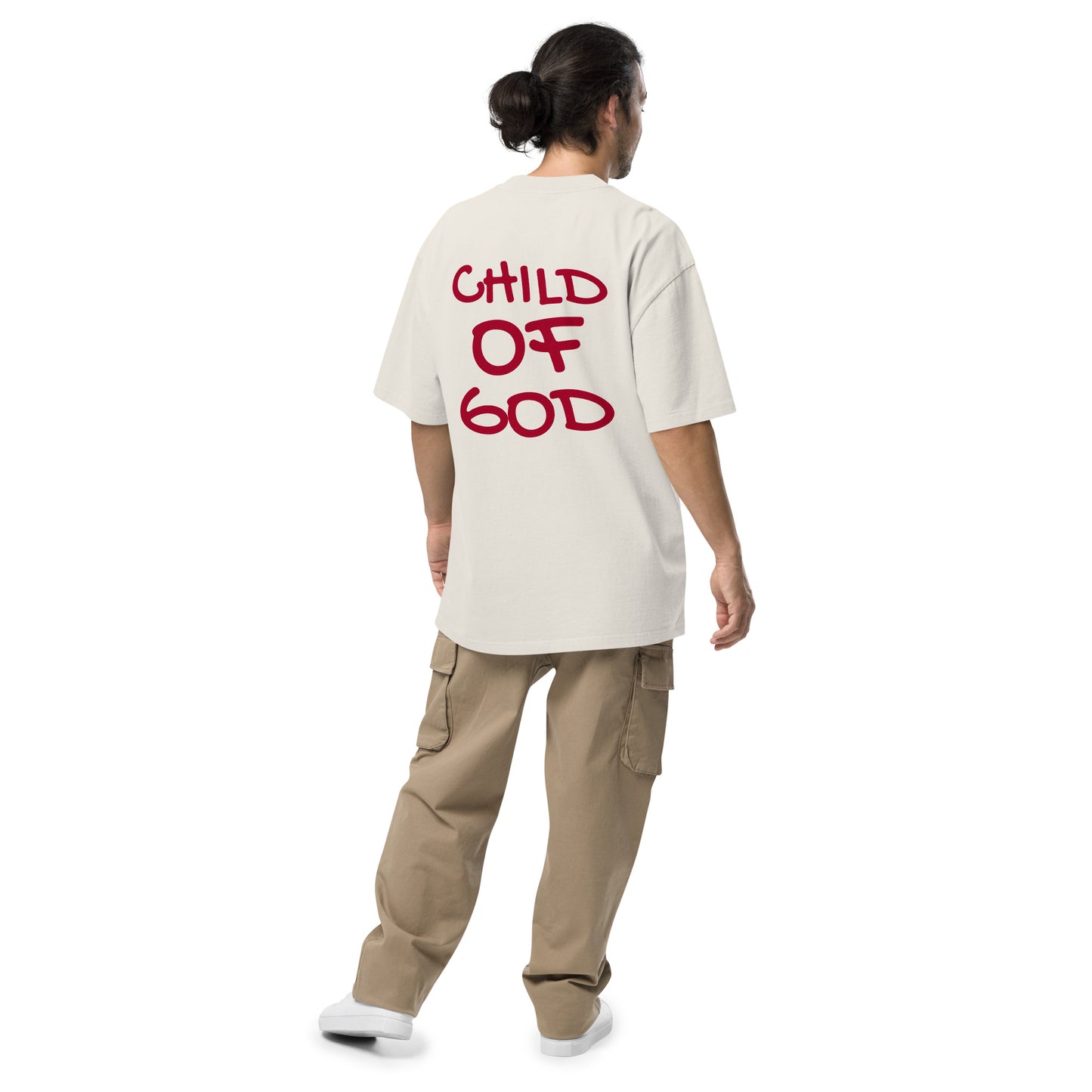 Oversized Child Of God faded t-shirt