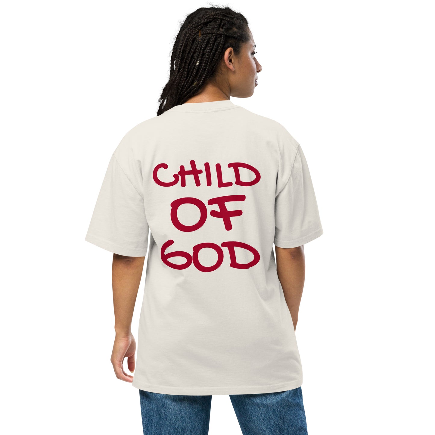 Oversized Child Of God faded t-shirt