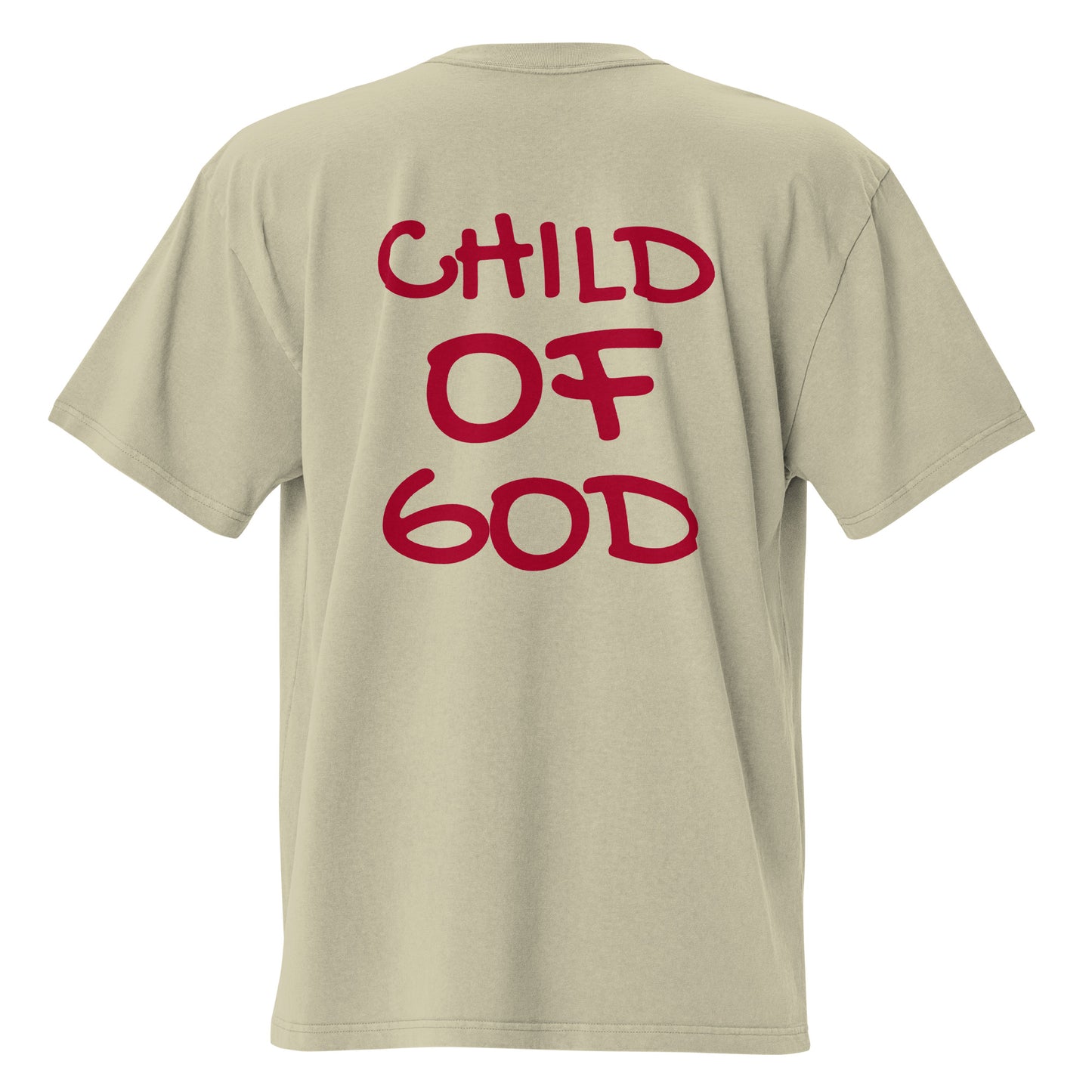 Oversized Child Of God faded t-shirt