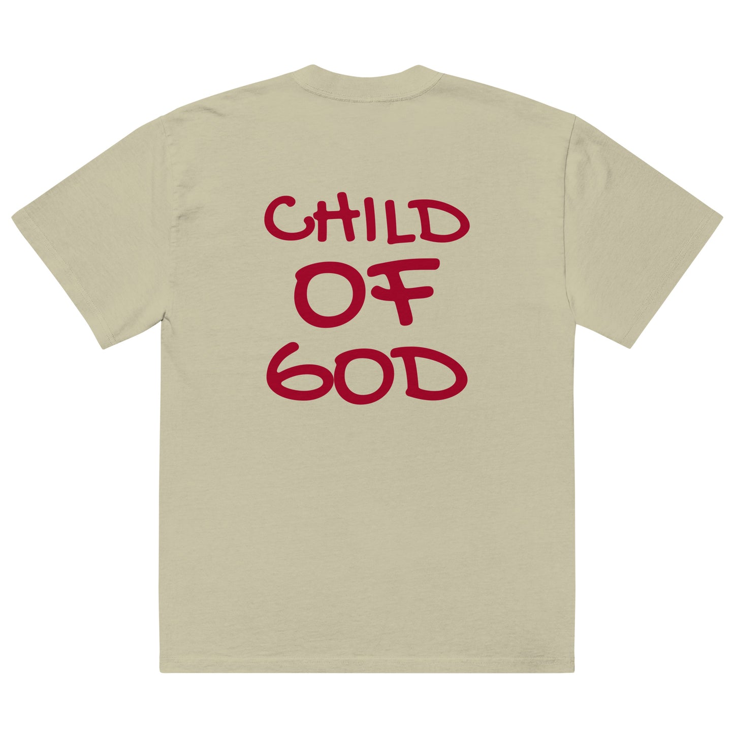Oversized Child Of God faded t-shirt