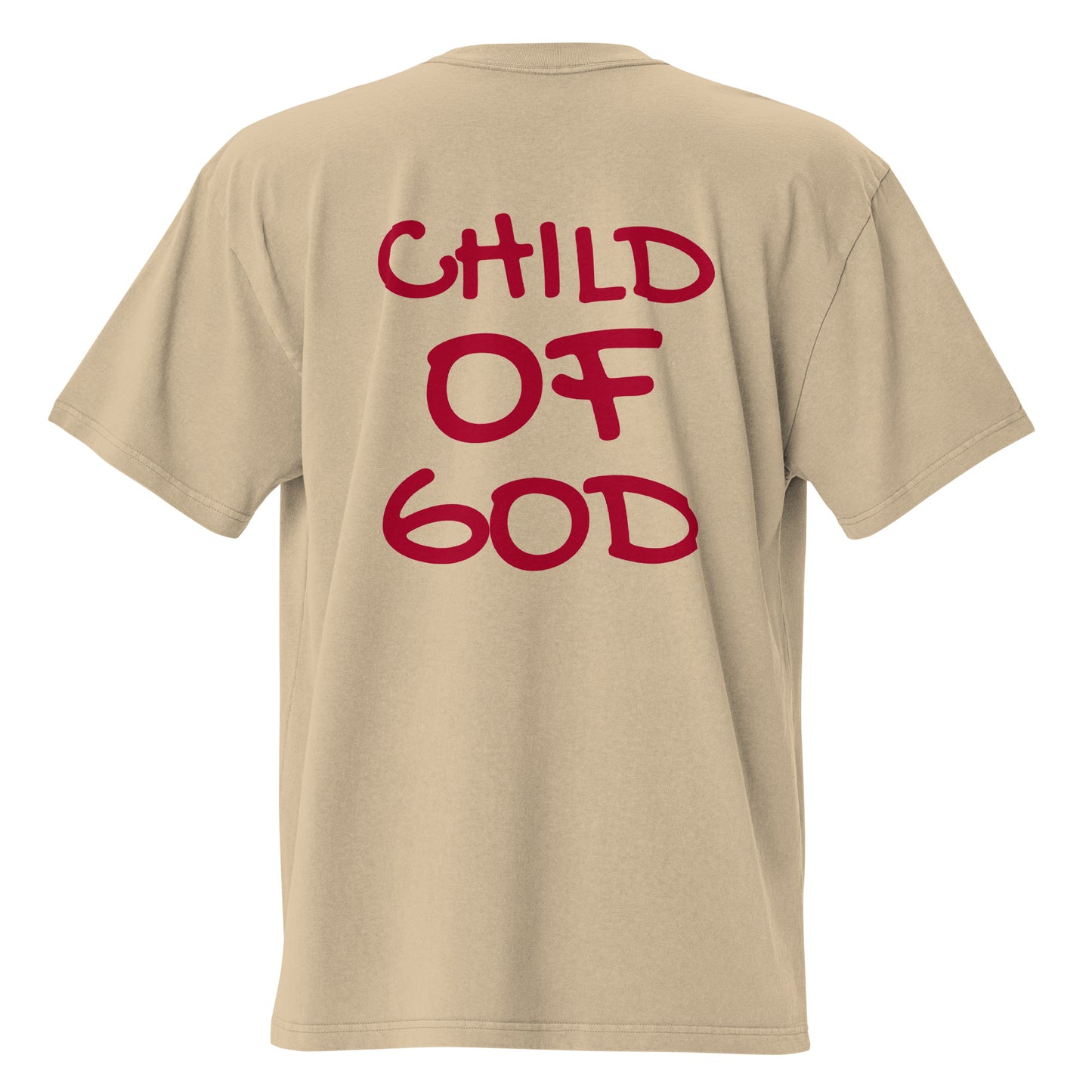 Oversized Child Of God faded t-shirt