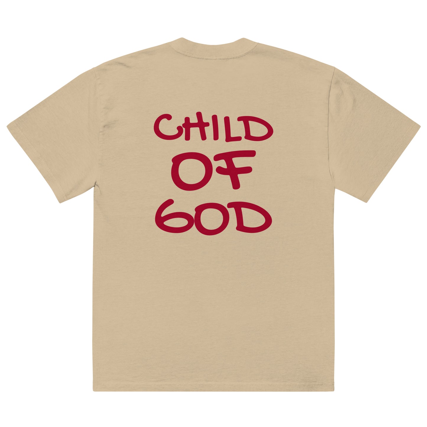 Oversized Child Of God faded t-shirt