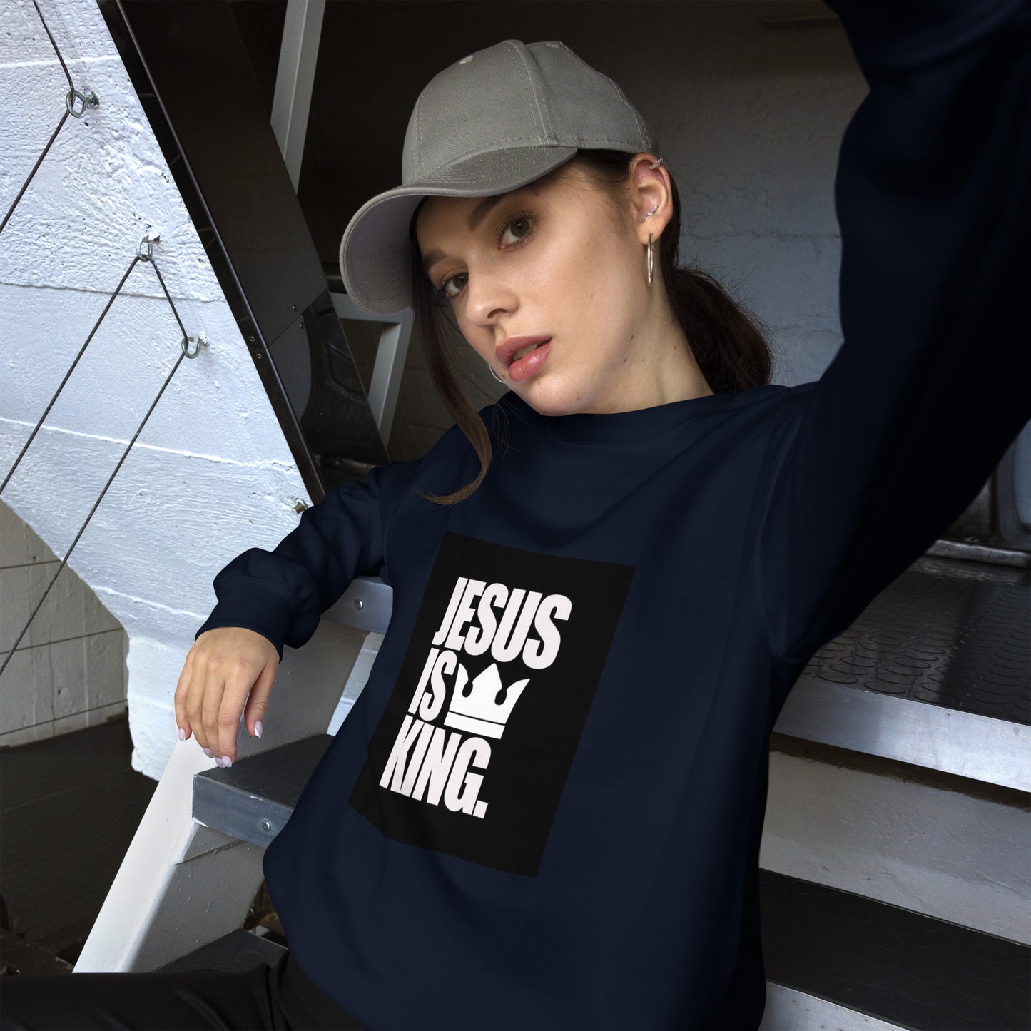 Unisex Jesus Is King Sweatshirt
