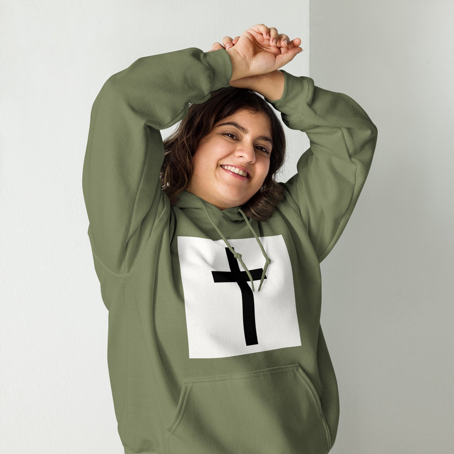 Unisex Cross Hoodie