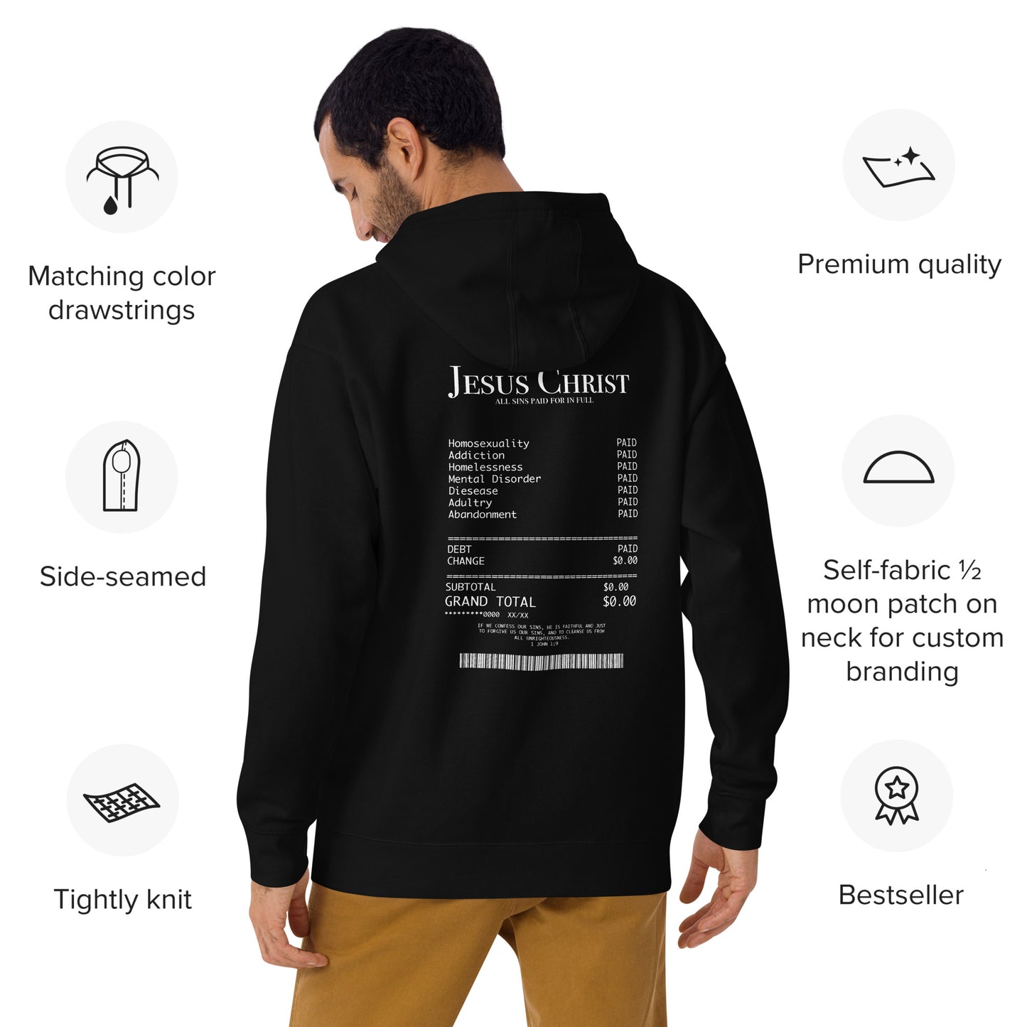 Unisex ALL SINS PAID Hoodie