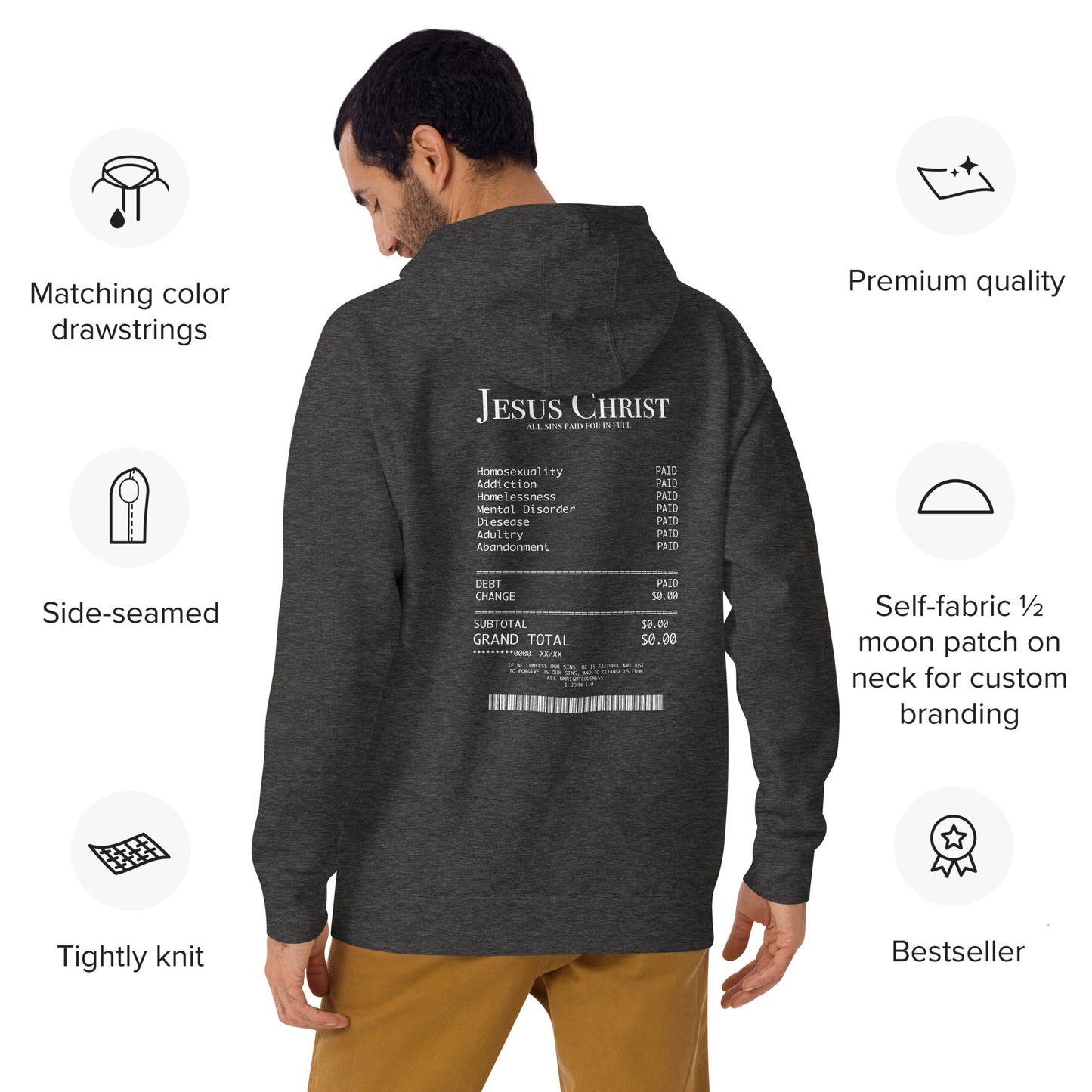 Unisex ALL SINS PAID Hoodie