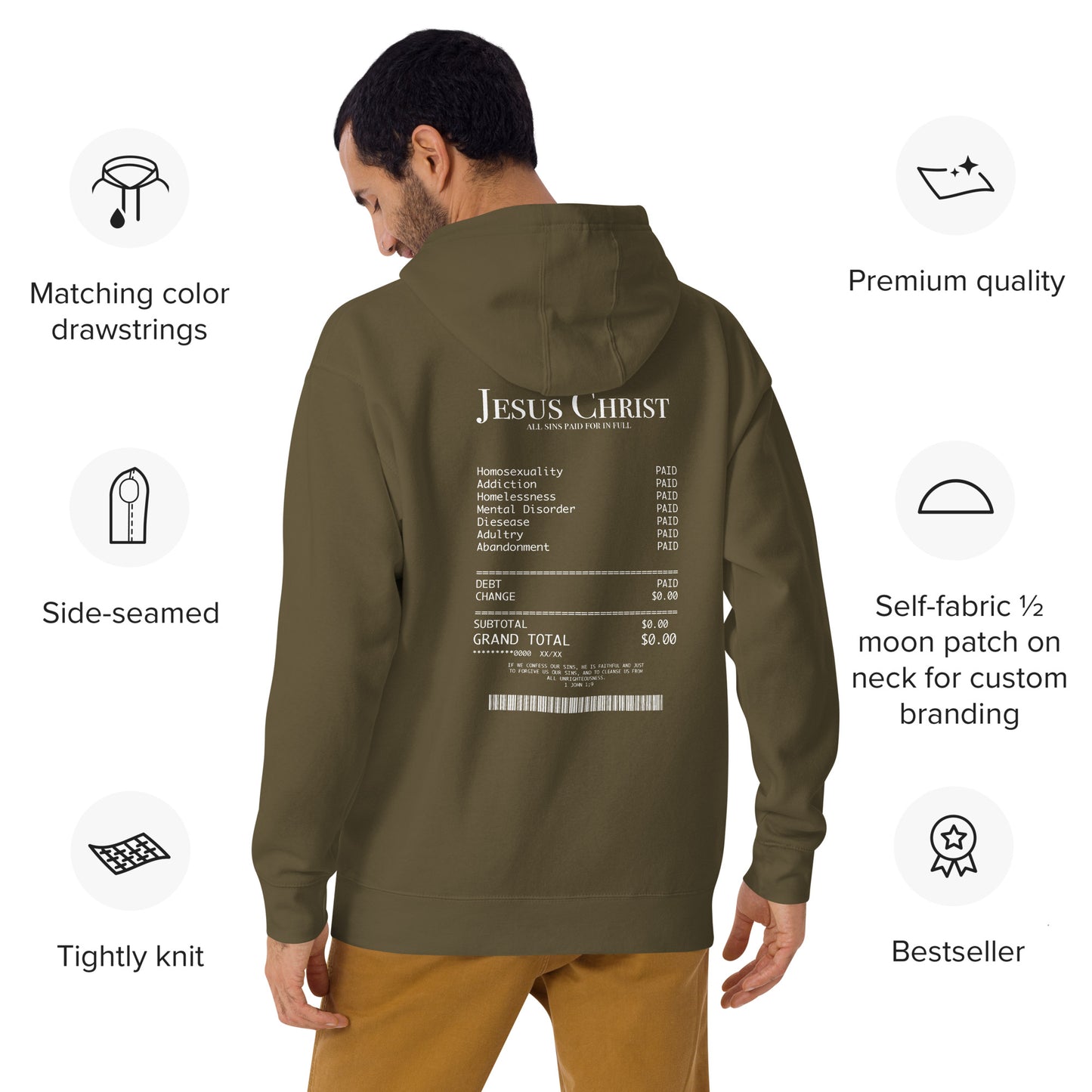 Unisex ALL SINS PAID Hoodie