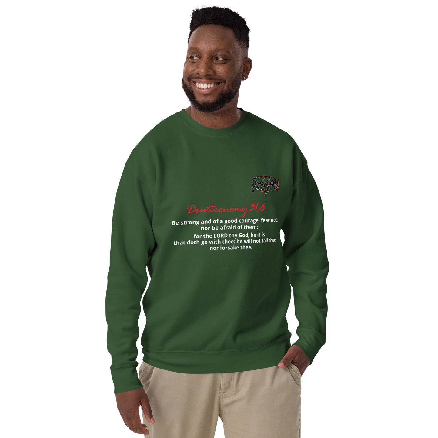 Unisex Basketball Sweatshirt