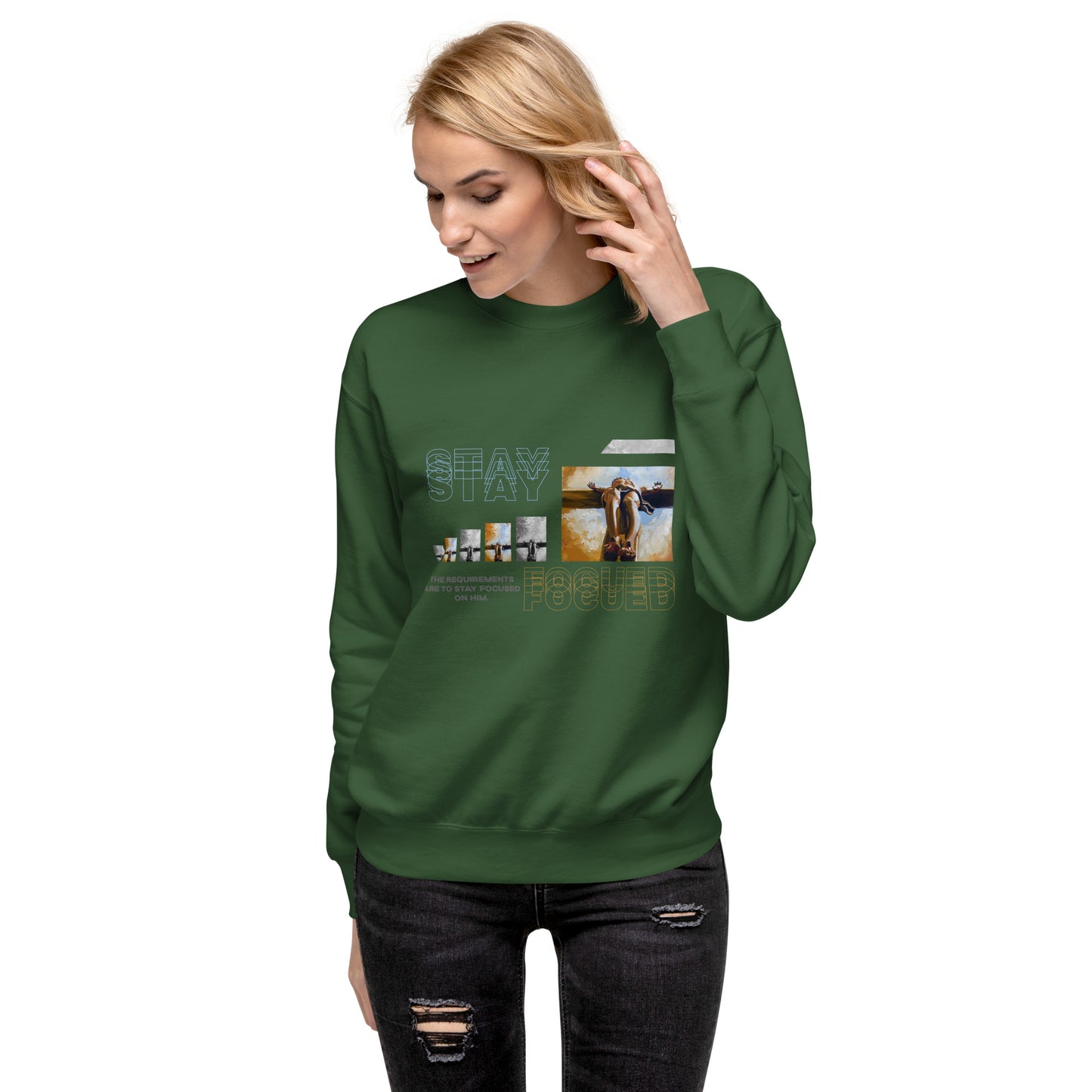 Unisex Stay Focused Sweatshirt