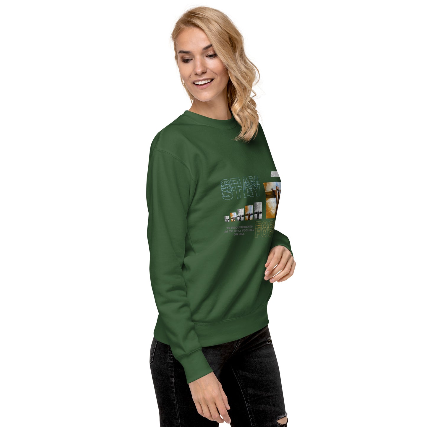 Unisex Stay Focused Sweatshirt
