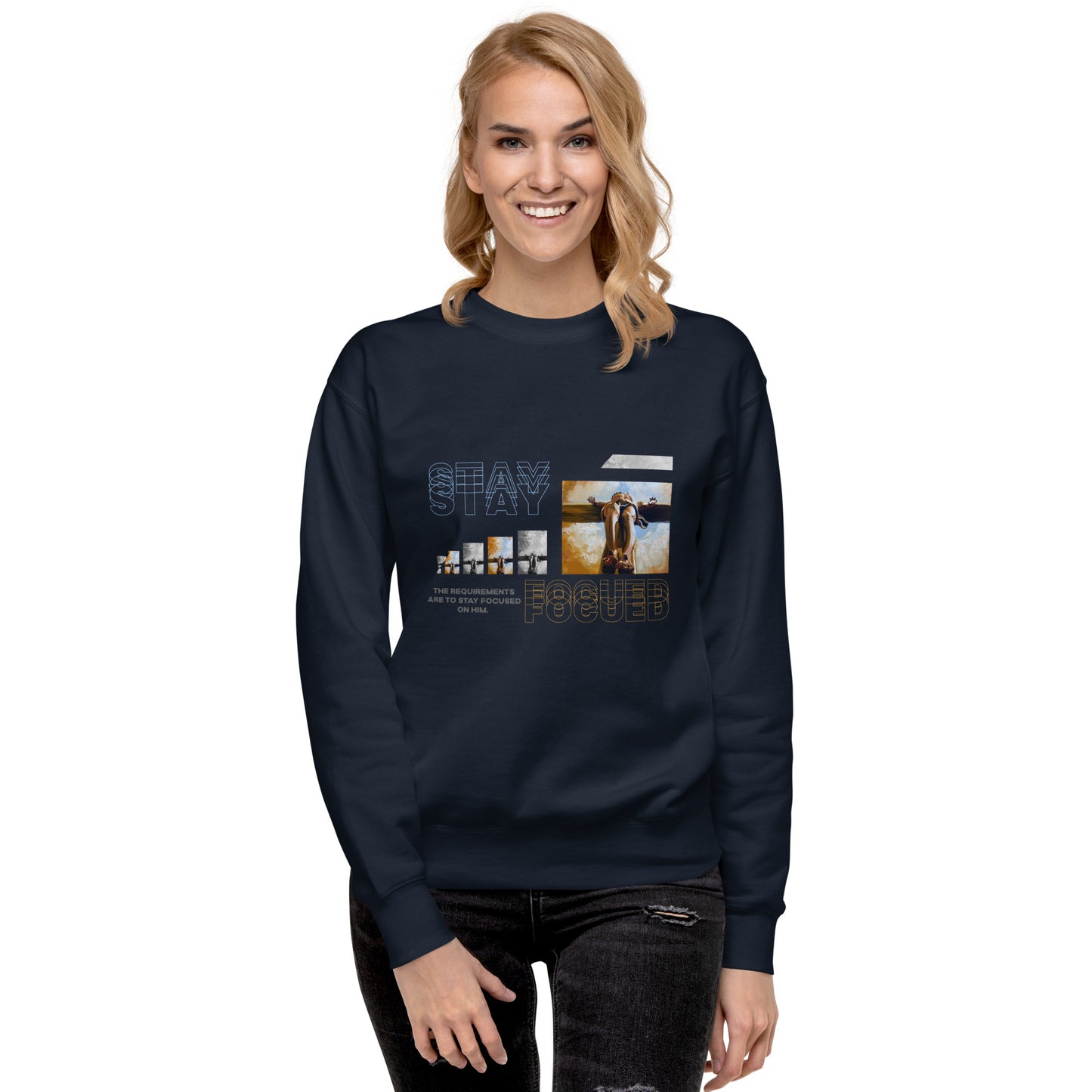 Unisex Stay Focused Sweatshirt