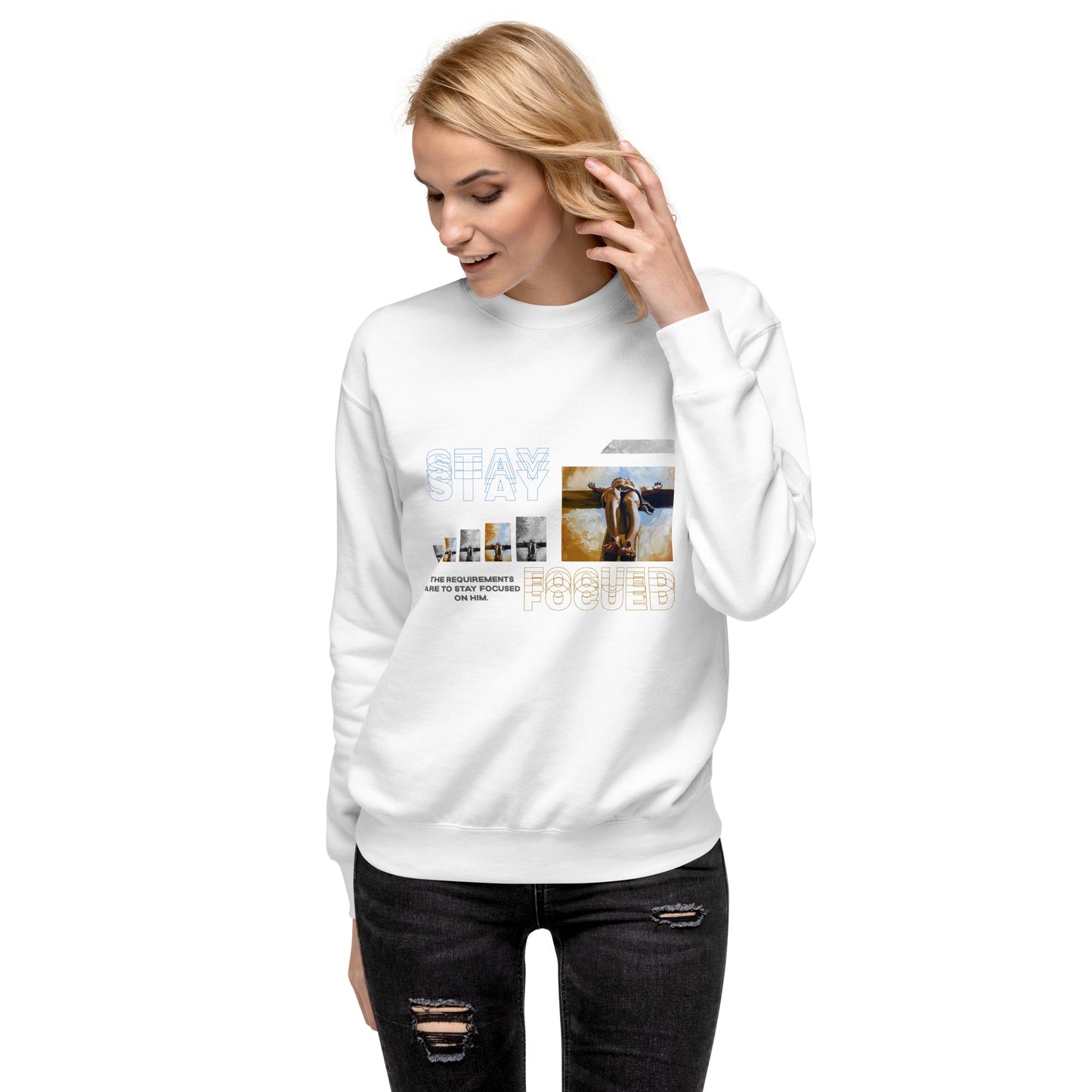 Unisex Stay Focused Sweatshirt