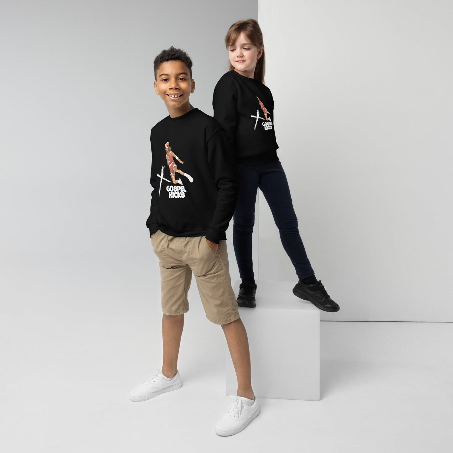 Youth Gospel Kicks sweatshirt
