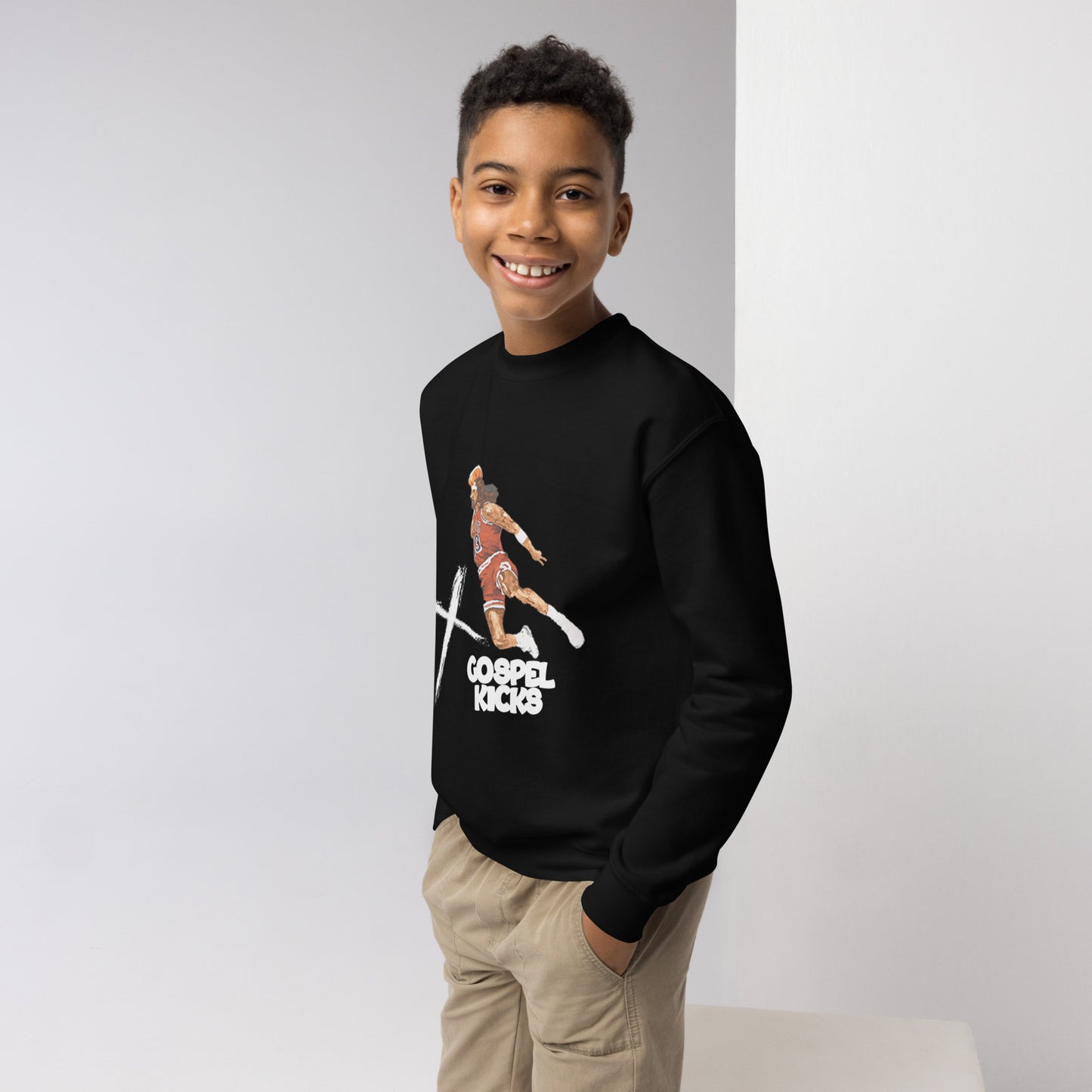 Youth Gospel Kicks sweatshirt
