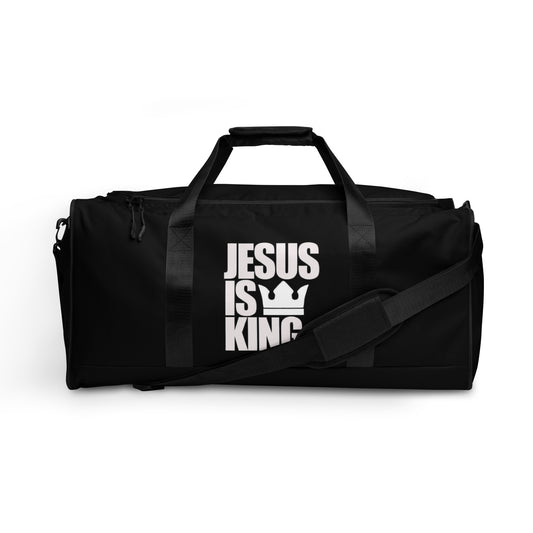 Jesus Is King Duffle bag