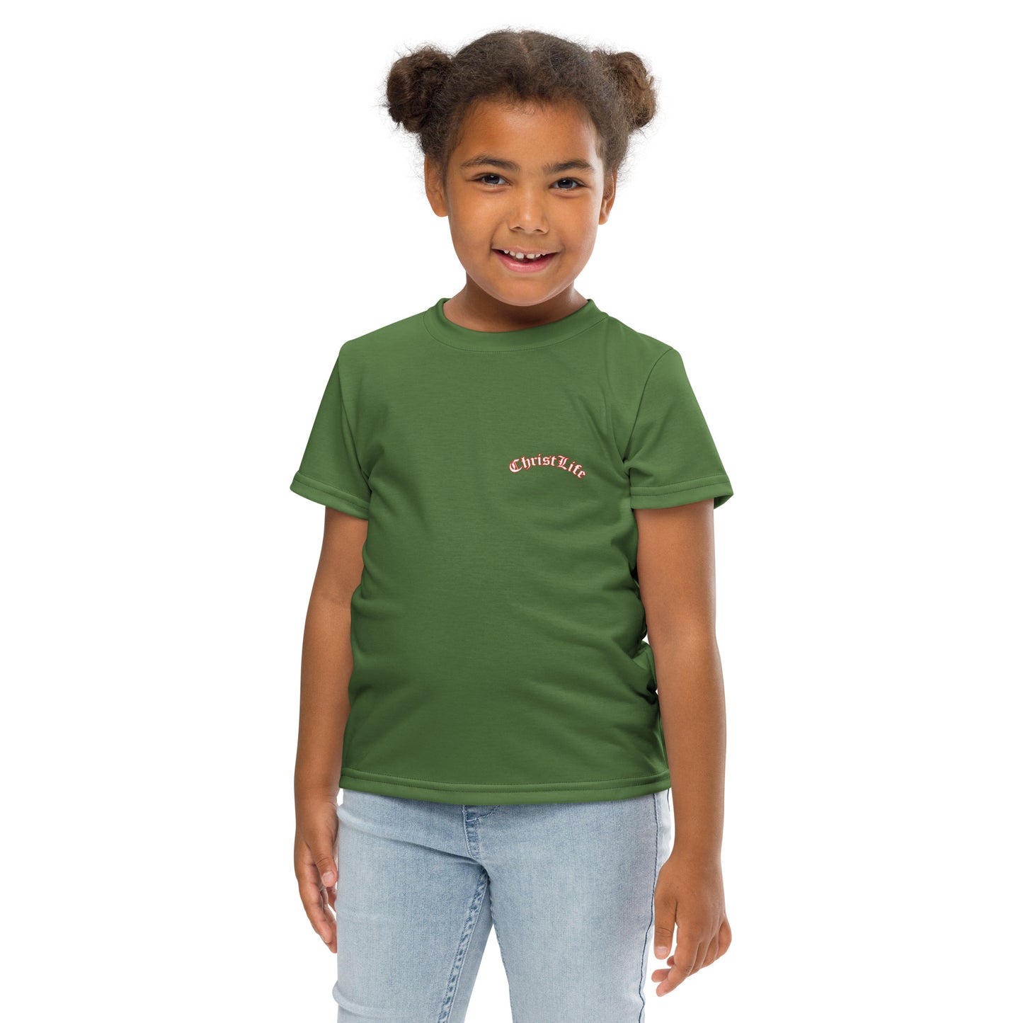 Kids crew neck Christ Life t-shirt
