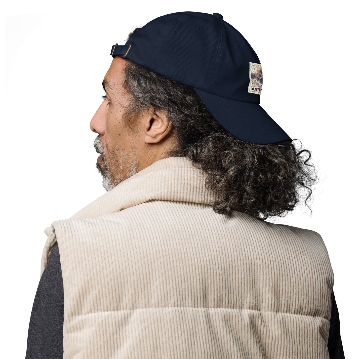 Blue Antioch Dad hat