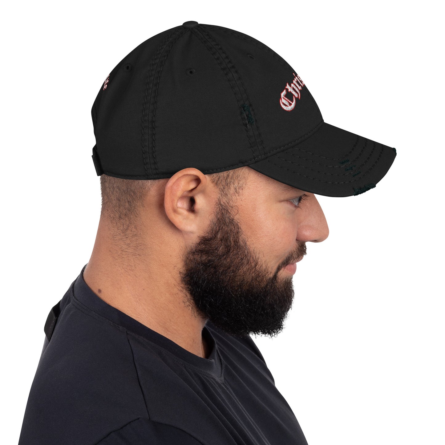 Distressed Christ Life Dad Hat