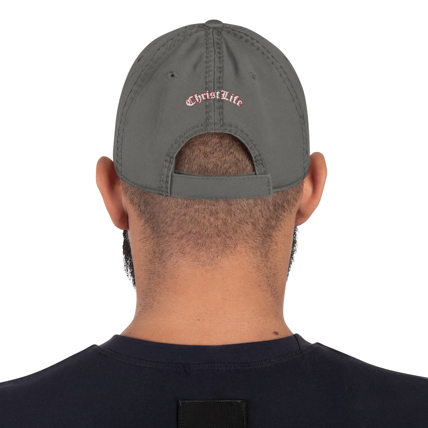 Distressed Christ Life Dad Hat