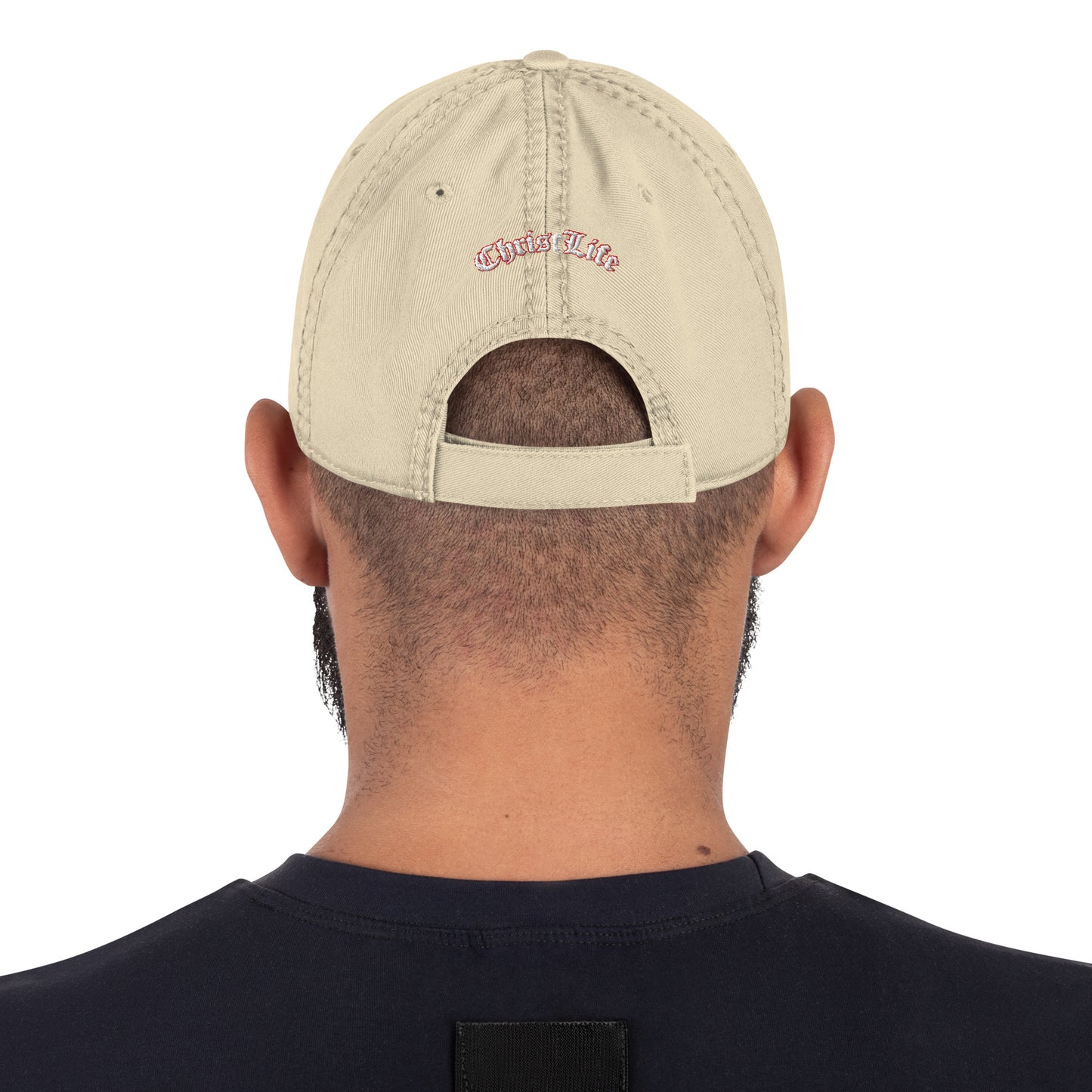 Distressed Christ Life Dad Hat
