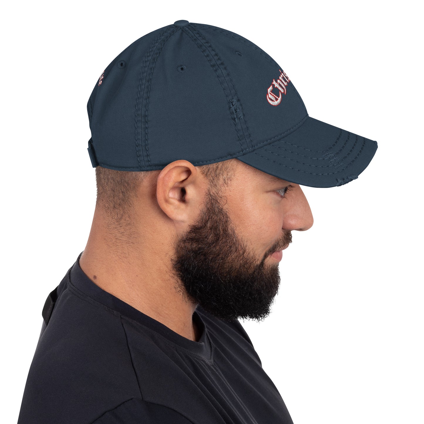 Distressed Christ Life Dad Hat