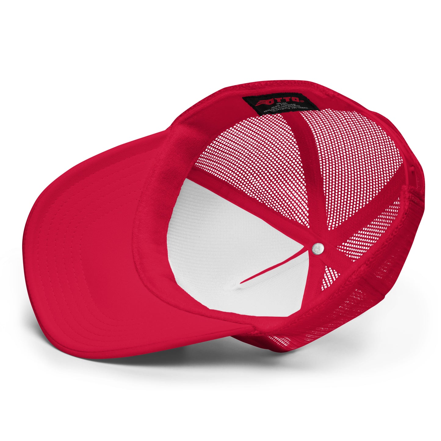 Foam Red Antioch trucker hat