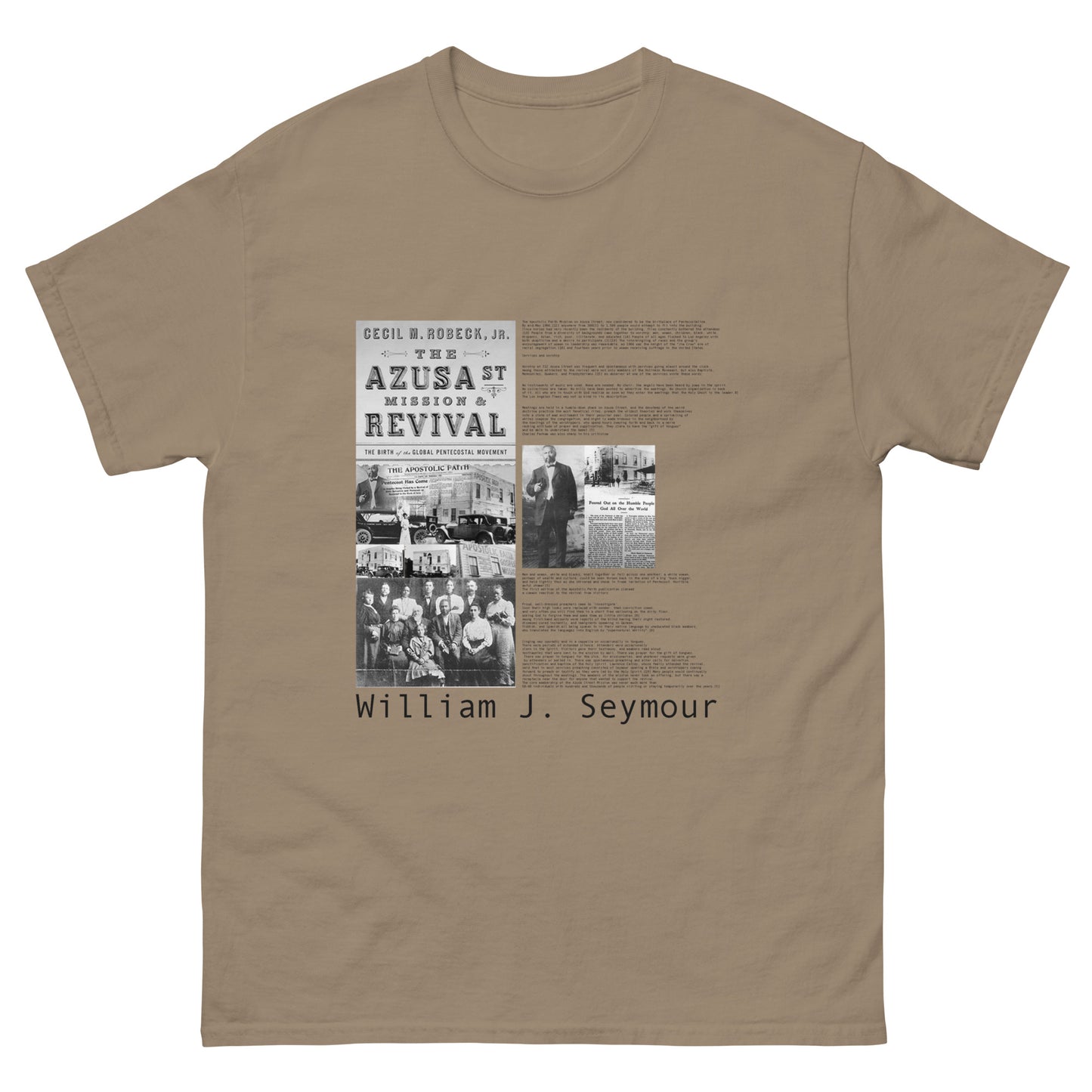 Men's Azusa Street classic tee