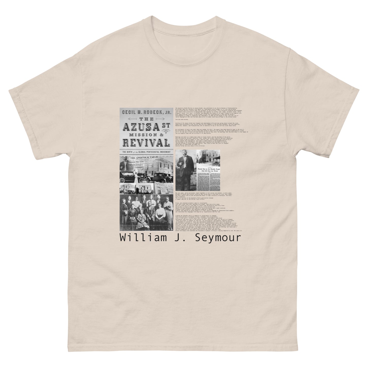 Men's Azusa Street classic tee