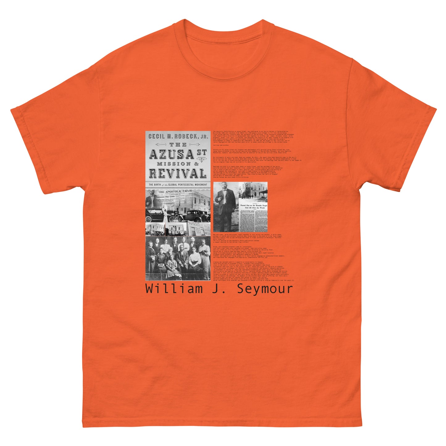 Men's Azusa Street classic tee