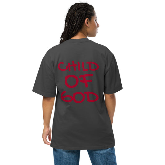 Oversized Child Of God faded t-shirt