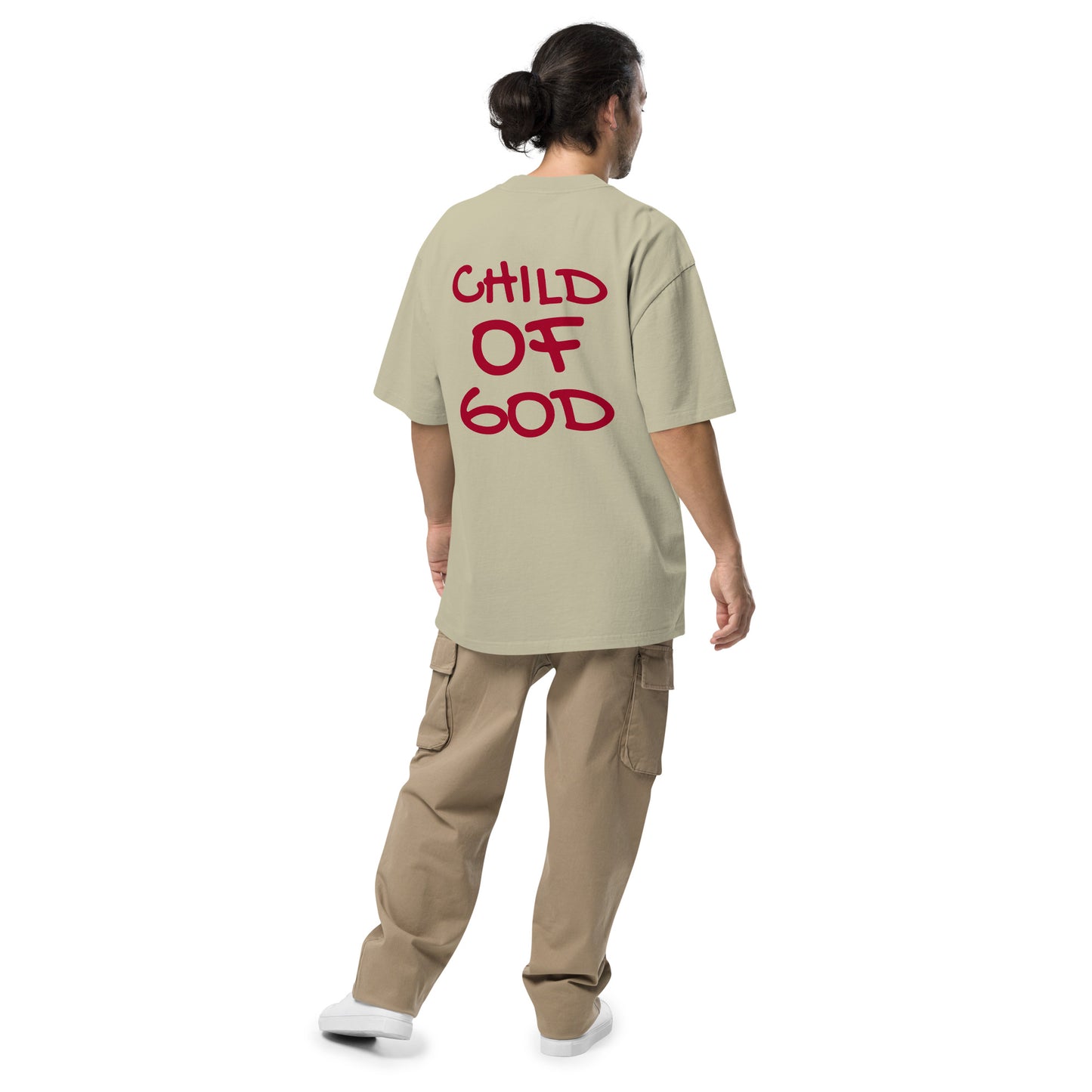 Oversized Child Of God faded t-shirt