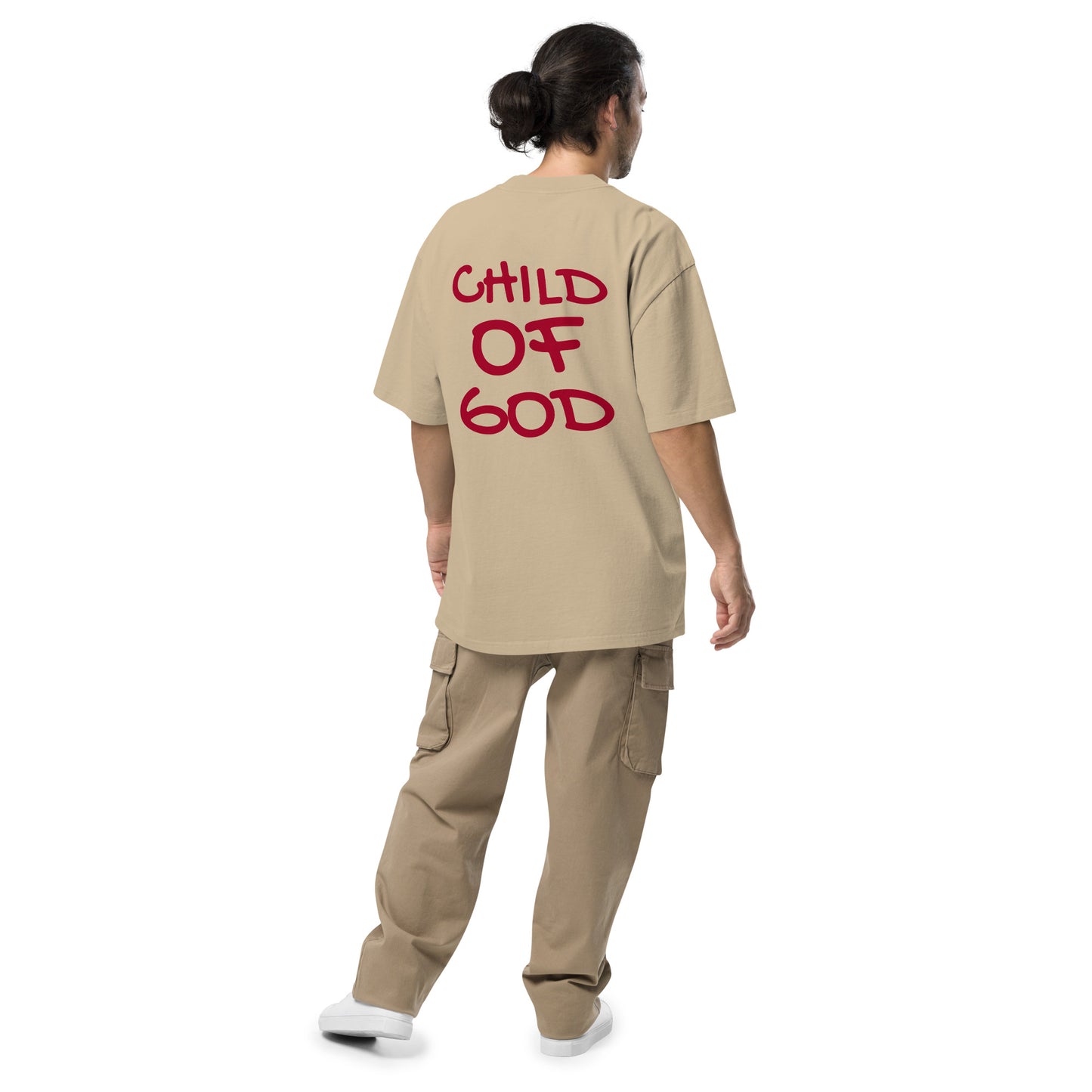 Oversized Child Of God faded t-shirt