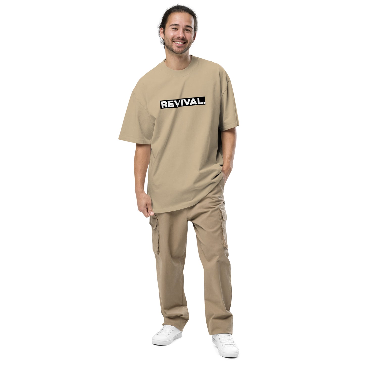 Oversized Revival faded t-shirt