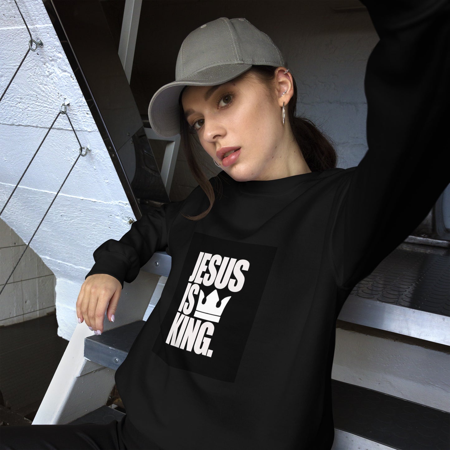 Unisex Jesus Is King Sweatshirt