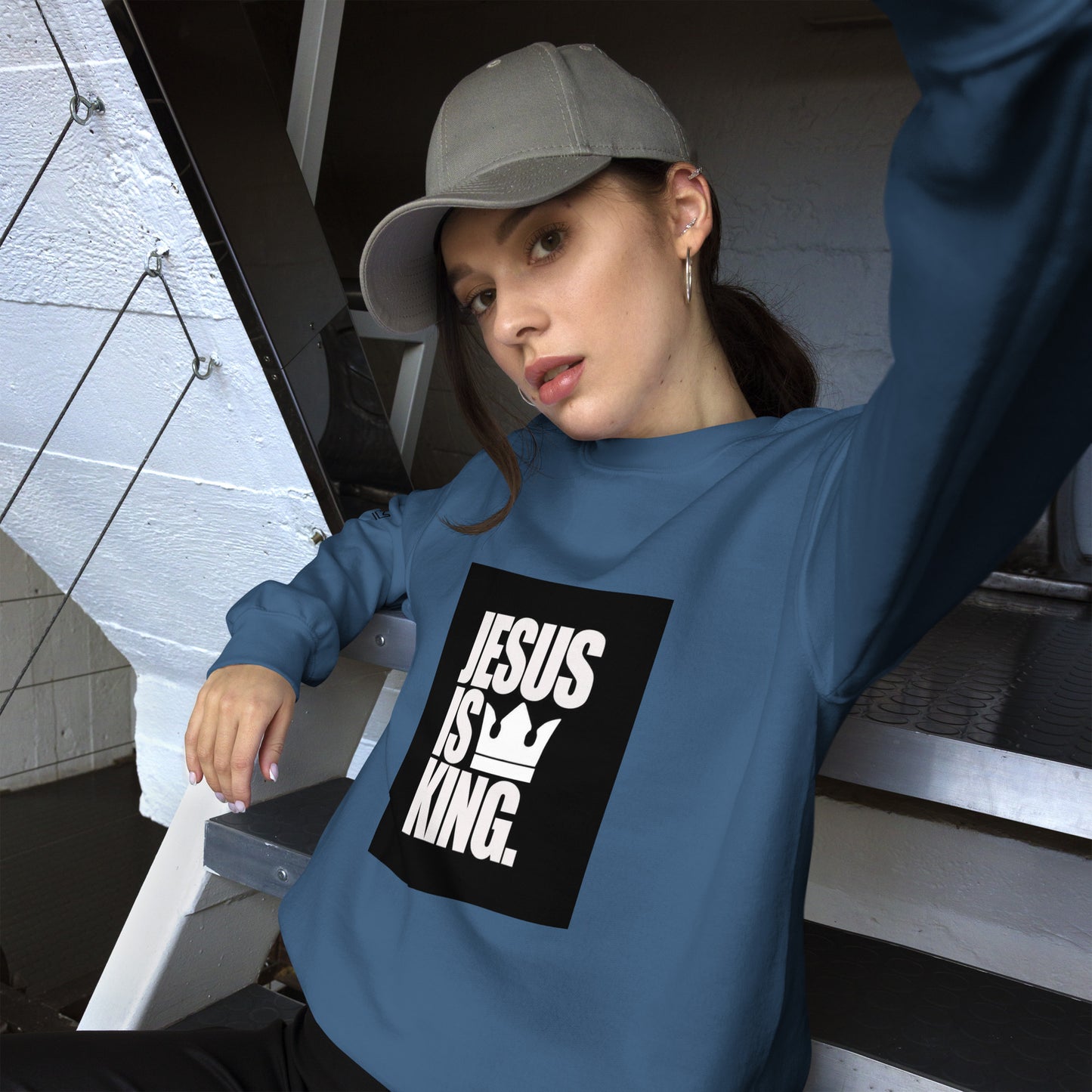Unisex Jesus Is King Sweatshirt