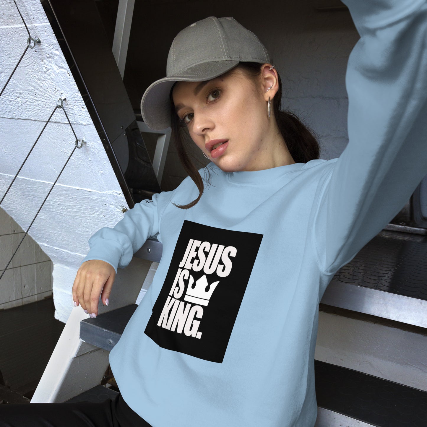 Unisex Jesus Is King Sweatshirt