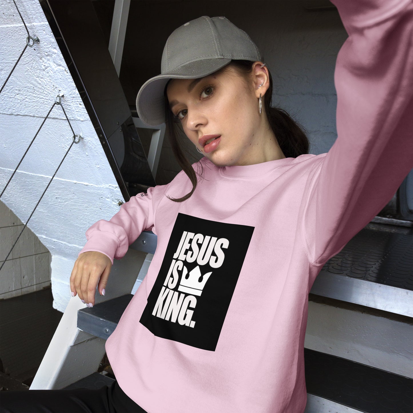 Unisex Jesus Is King Sweatshirt