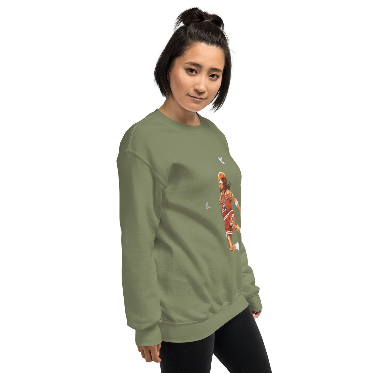 Unisex Jesus Christ Basketball Sweatshirt