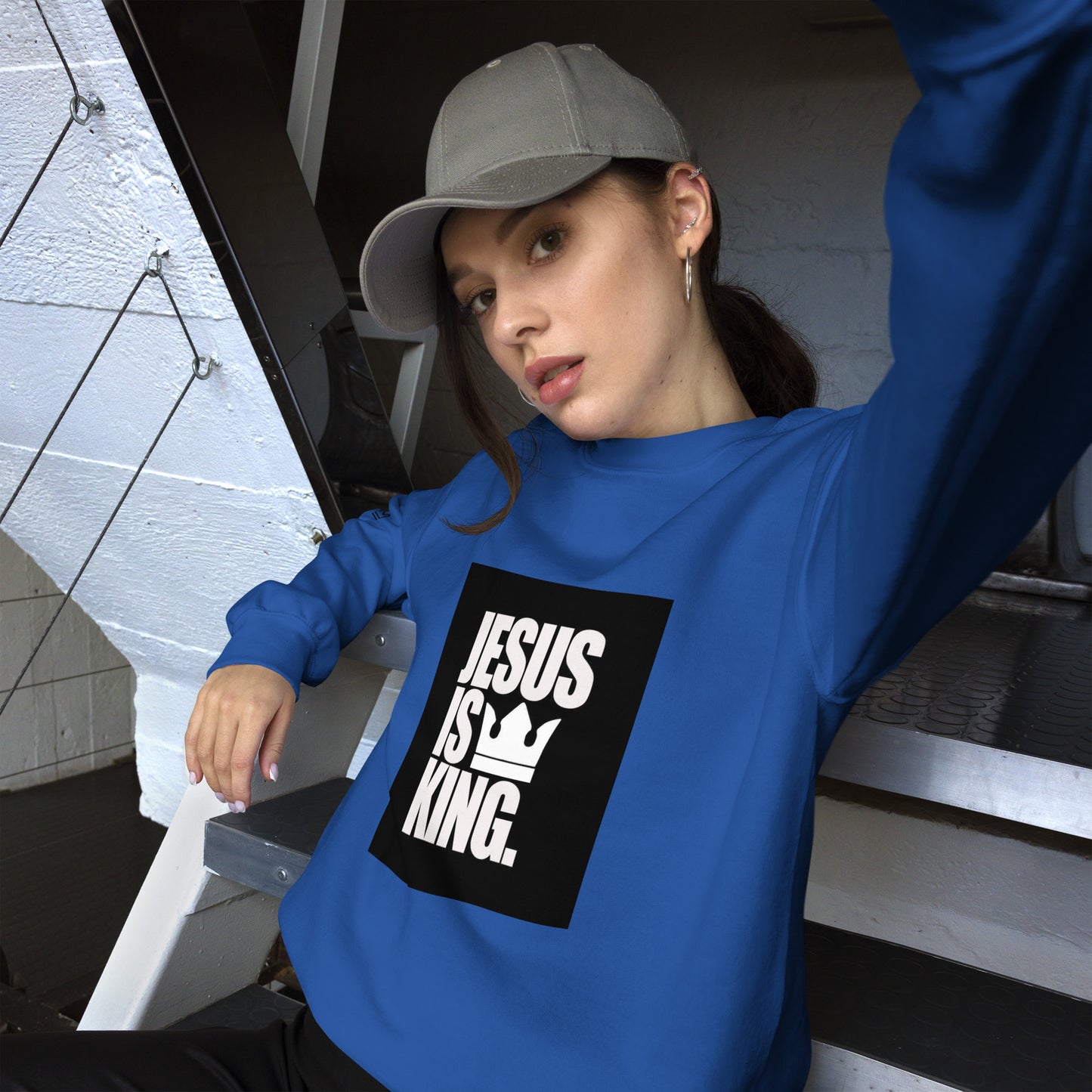 Unisex Jesus Is King Sweatshirt