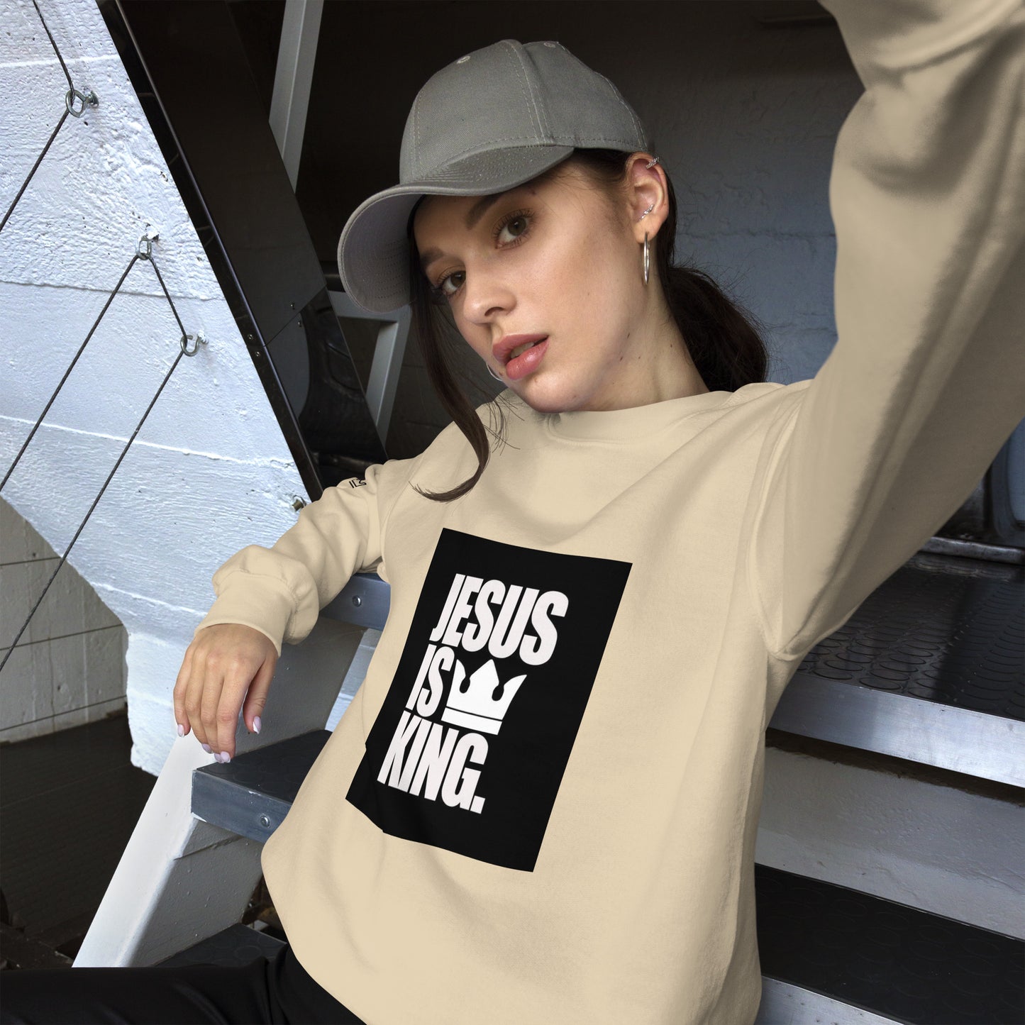 Unisex Jesus Is King Sweatshirt