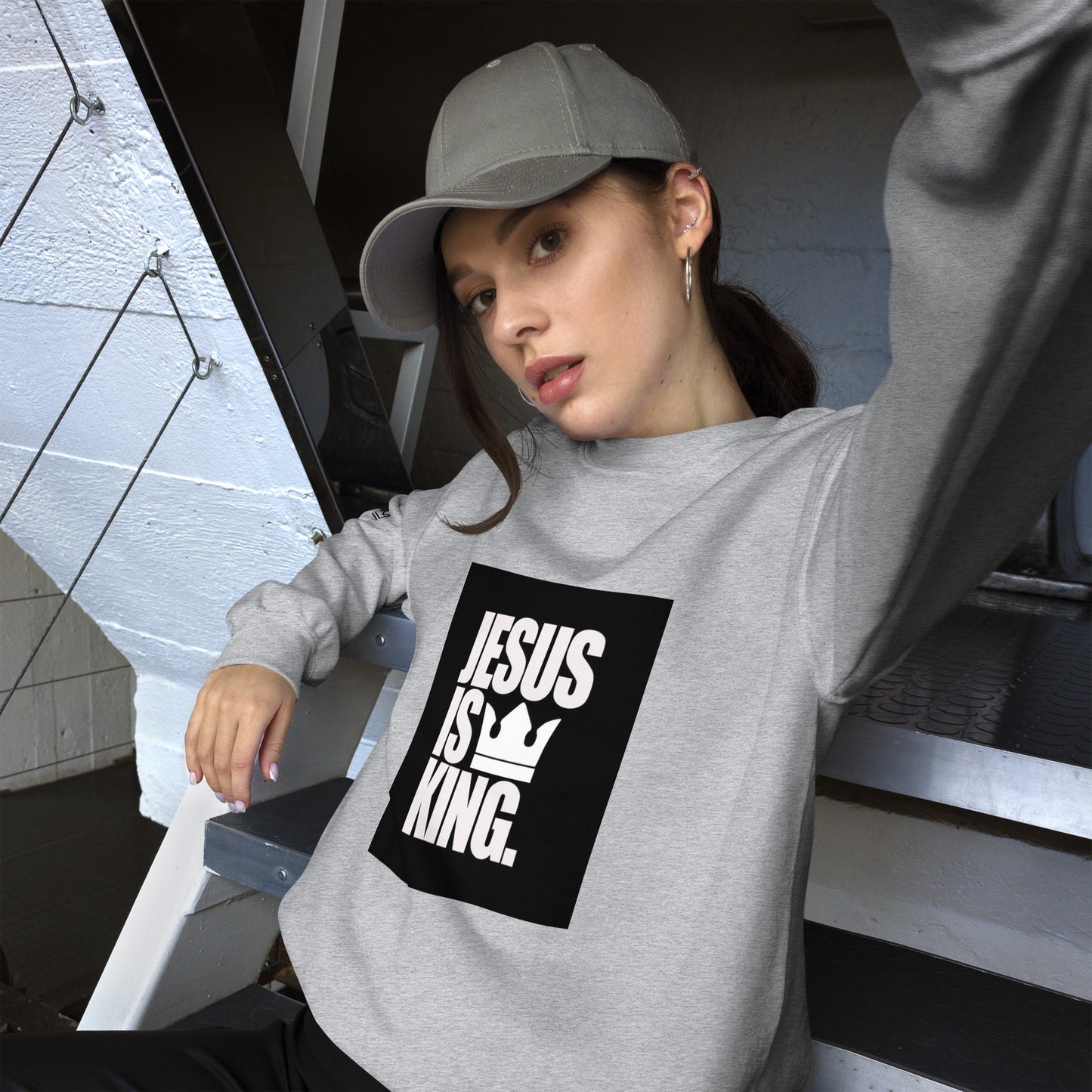 Unisex Jesus Is King Sweatshirt