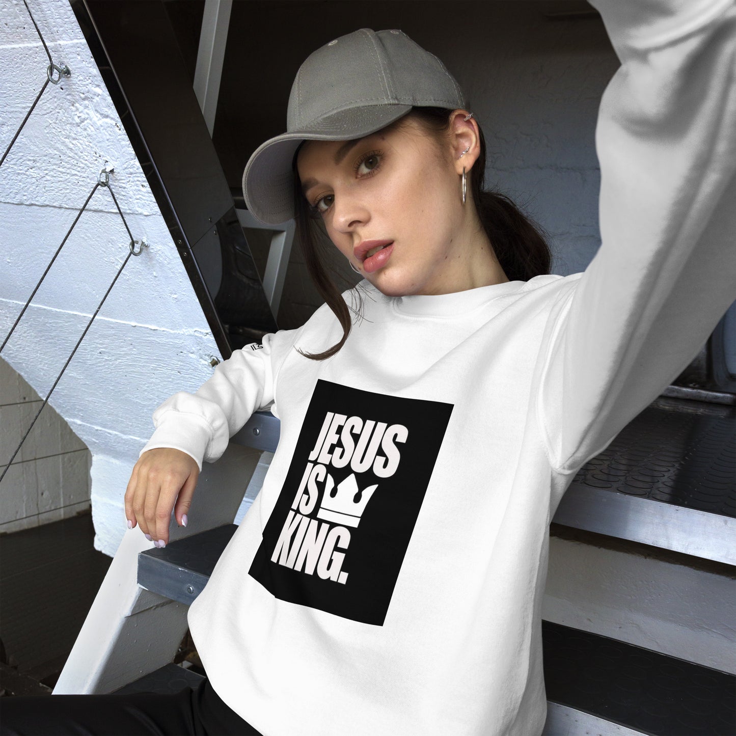 Unisex Jesus Is King Sweatshirt