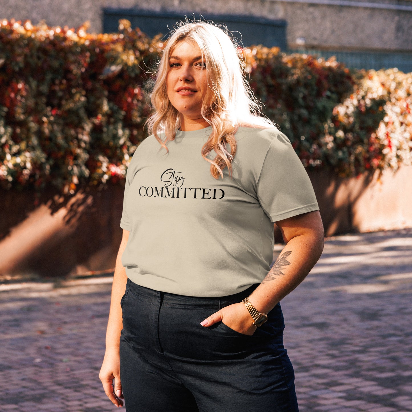 Unisex Stay Committed t-shirt