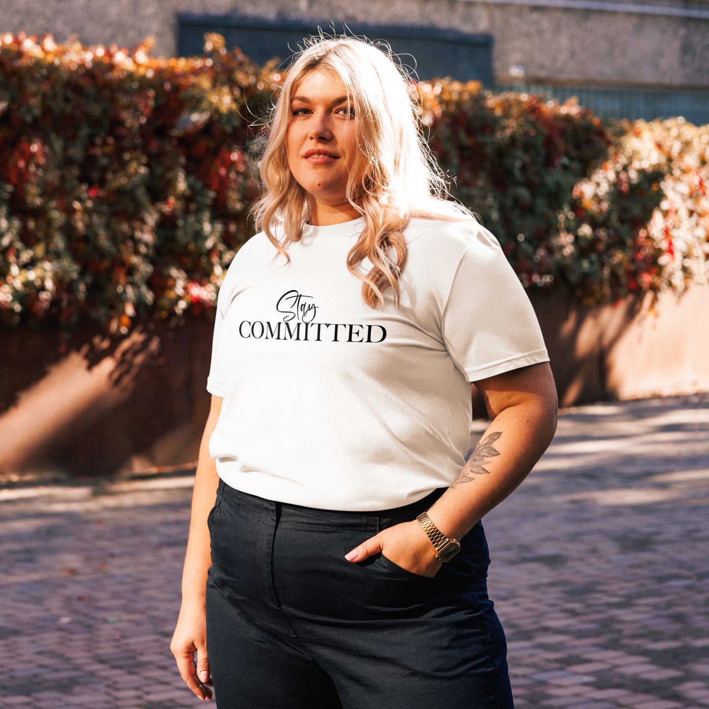 Unisex Stay Committed t-shirt