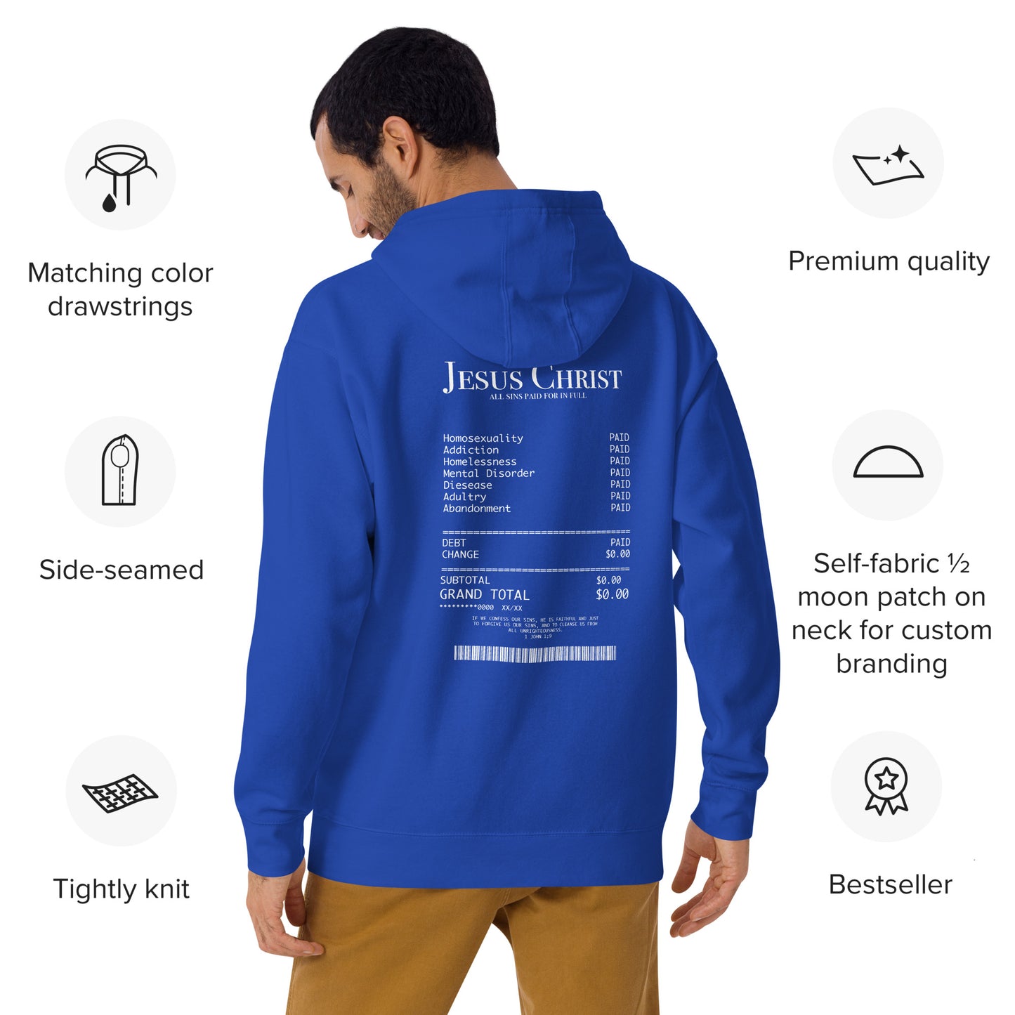 Unisex ALL SINS PAID Hoodie
