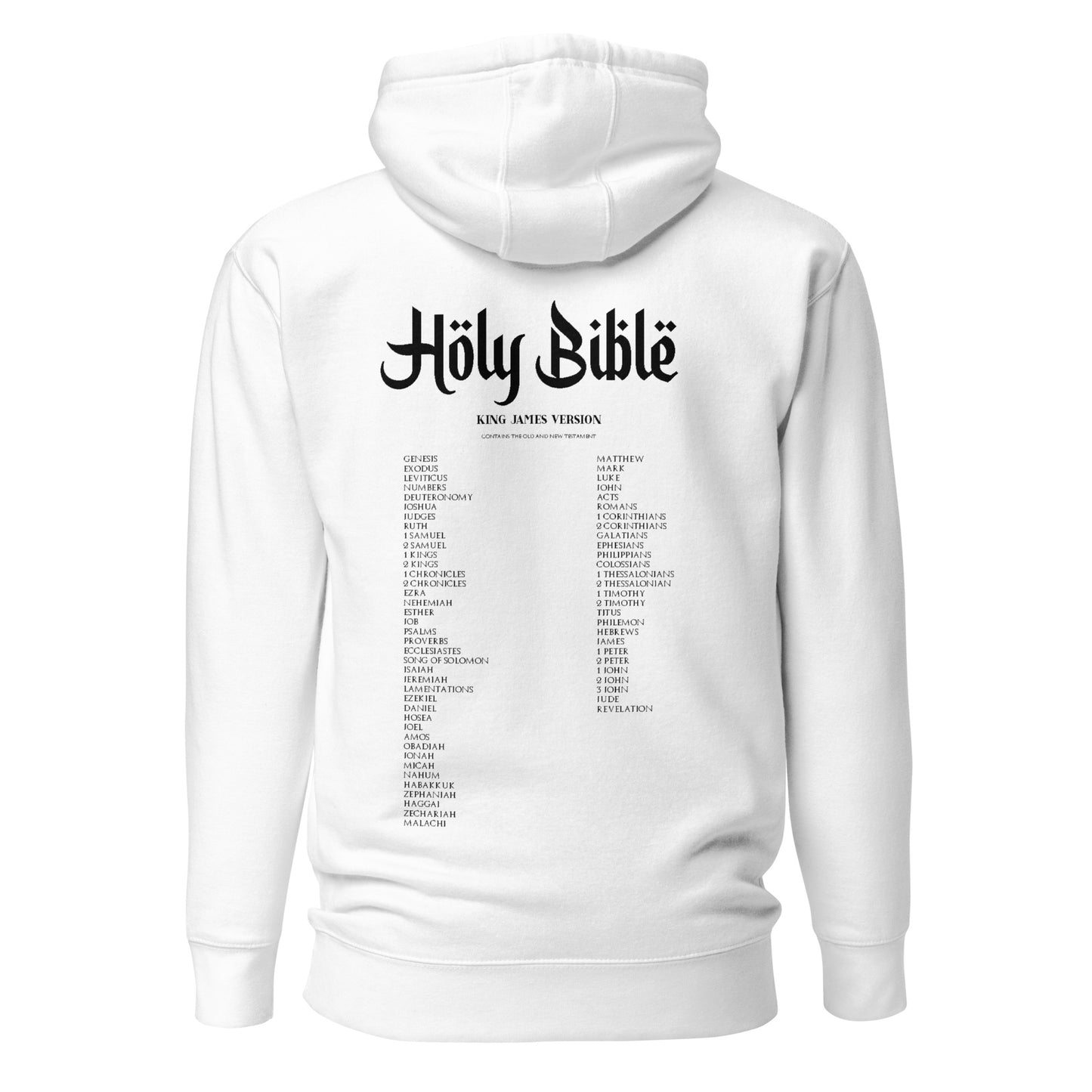 Unisex Holy Bible Hoodie